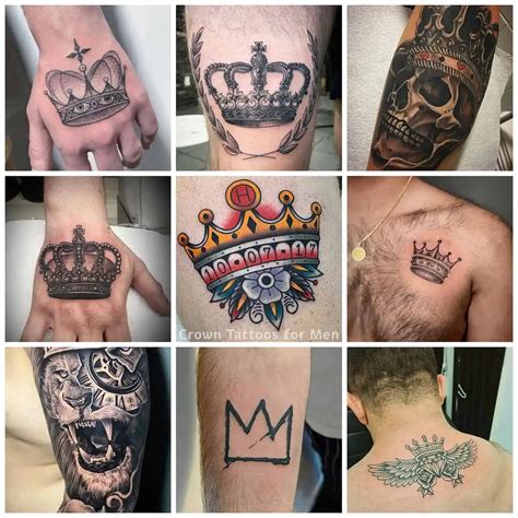 rolex crown tattoo on face|cool crown tattoos for men.